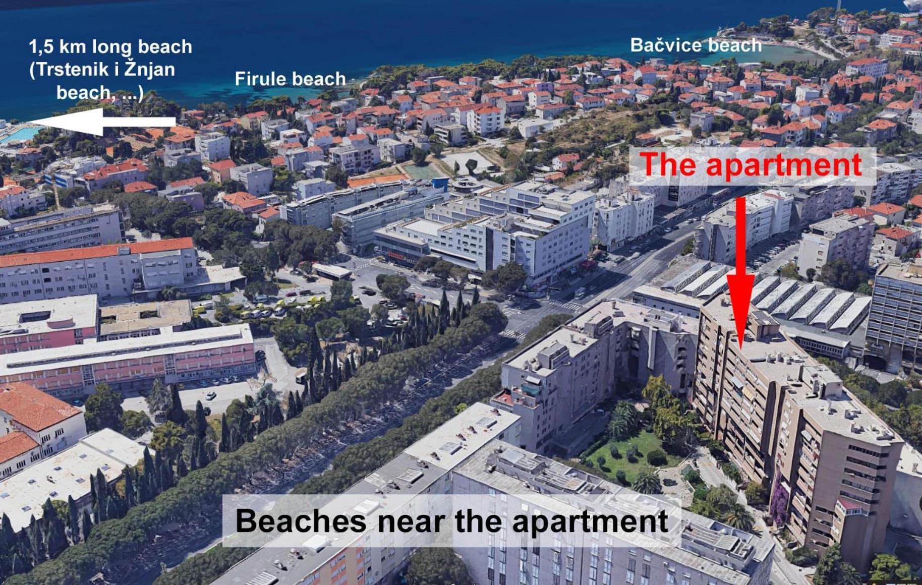 Eurit Apartment Shown In Detail Split Exteriör bild